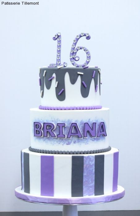 Sweet 16 Cakes Patisserie Tillemont