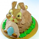 Chocolate ganache bunny