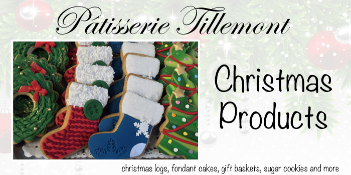 Christmas Products - Pâtisserie Tillemont