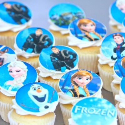 frozen cupcakes